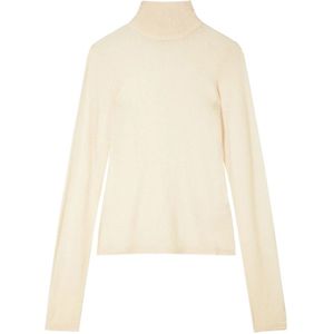 Patrizia Pepe, Dames, Truien, Beige, Maat: XS Wol,