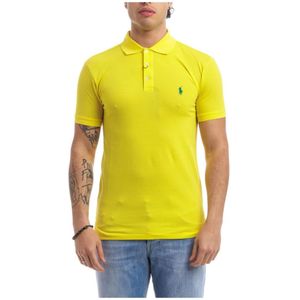 Polo Ralph Lauren, Heren, Tops, Geel, Maat: S Katoen,