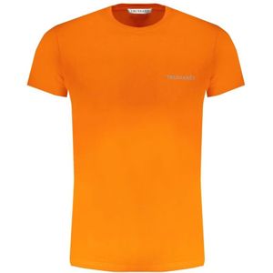 Trussardi, Heren, Tops, Oranje, Maat: M