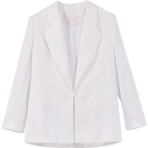 Genny, Dames, Jassen, Wit, Maat: S Satijn,