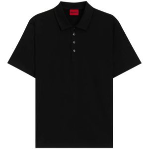 Hugo, Heren, Tops, Zwart, Maat: S Katoen,