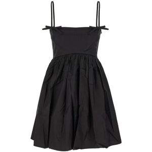 Ganni, Dames, Jurken, Zwart, Maat: XS