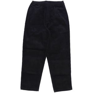 Huf, Heren, Broeken, Zwart, Maat: XS Corduroy,