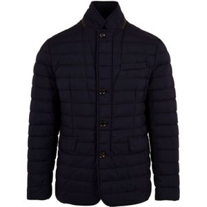 Moorer, Heren, Jassen, Blauw, Maat: 3XL
