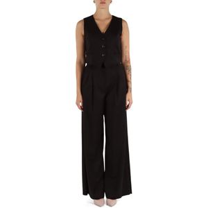 Marella, Dames, Jumpsuits & Playsuits, Zwart, Maat: XS