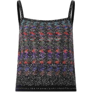 Missoni, Dames, Tops, Veelkleurig, Maat: 4XS
