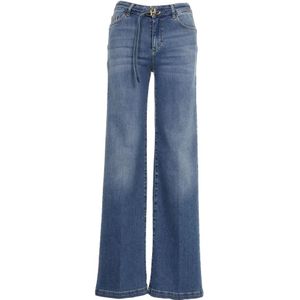 Liu Jo - Straight Jeans - Blauw - Dames