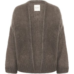 Part Two, Dames, Truien, Grijs, Maat: L Mohair,