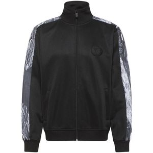 Carlo Colucci, Heren, Sweatshirts & Hoodies, Zwart, Maat: XS