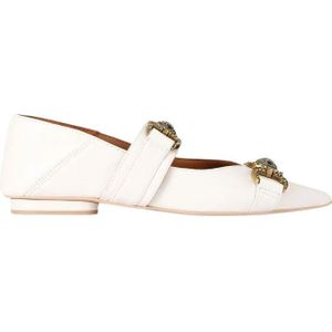 Kurt Geiger, Dames, Schoenen, Wit, Maat: 38 EU Leer,