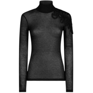 Dondup, Dames, Tops, Zwart, Maat: XS