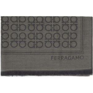 Ferragamo, Heren, Accessoires, Groen, Maat: ONE Size Zijde,