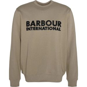 Barbour, Heren, Sweatshirts & Hoodies, Groen, Maat: S Katoen,