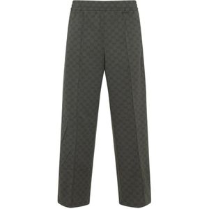 Gucci, Heren, Broeken, Groen, Maat: M Jersey,
