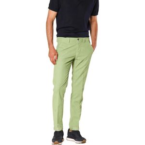 Mason's, Heren, Broeken, Groen, Maat: S Katoen,
