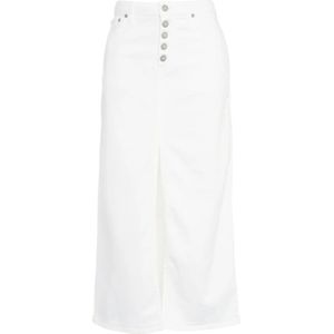 Dondup, Dames, Rokken, Wit, Maat: W28 Denim,