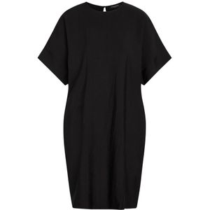 Bruuns Bazaar, Dames, Jurken, Zwart, Maat: XS Viscose,