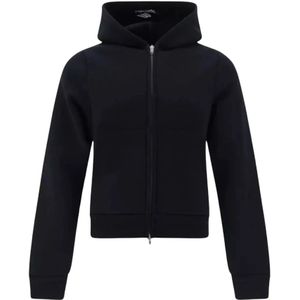 Balenciaga, unisex, Sweatshirts & Hoodies, Zwart, Maat: XS Katoen,