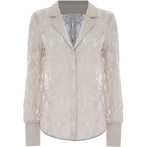 Kocca, Dames, Blouses & Shirts, Wit, Maat: S