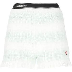 Casablanca, Dames, Korte broeken, Wit, Maat: XS Katoen,