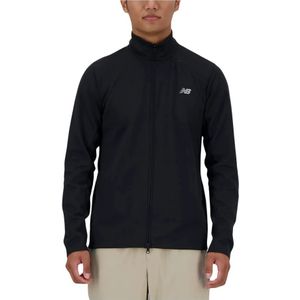 New Balance, Heren, Jassen, Zwart, Maat: L Synthetisch,