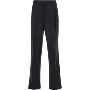 Amiri, Heren, Broeken, Zwart, Maat: L Wol,