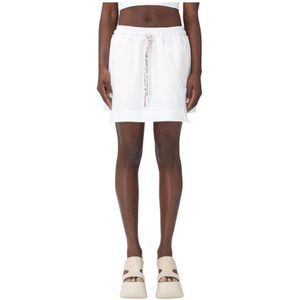 Vivienne Westwood, Dames, Korte broeken, Wit, Maat: L Katoen,