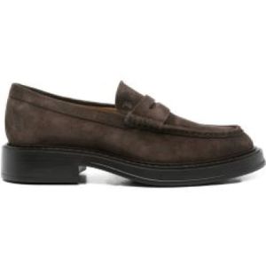 Tod's, Heren, Schoenen, Bruin, Maat: 41 1/2 EU Suède,