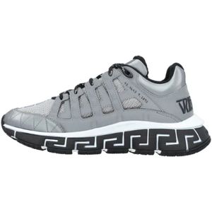 Versace Rubber sneakers , Gray , Heren , Maat: 44 EU