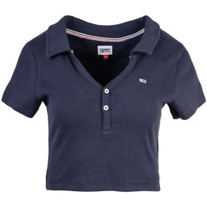 Tommy Hilfiger, Dames, Tops, Blauw, Maat: M