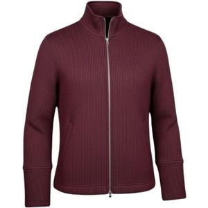 Brixtol Textiles, Heren, Truien, Rood, Maat: L Wol,