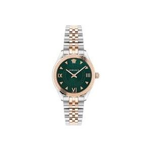 Versace Dameshorloge Hellenyium 35 MM , Green , Dames , Maat: ONE Size