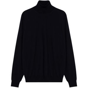 Drumohr, Heren, Truien, Blauw, Maat: 2XL Wol,