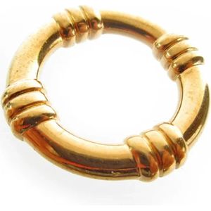 Hermès Vintage, Dames, Pre-owned, Geel, Maat: ONE Size