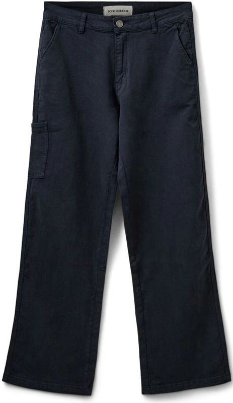 Sofie Schnoor - Amysw - Damesbroek - Marine - Losse Pasvorm