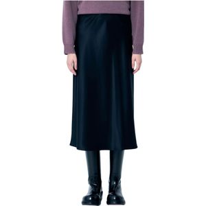 Max Mara, Dames, Rokken, Zwart, Maat: 2XS Zijde,