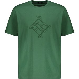 Herno, Heren, Tops, Groen, Maat: L Katoen,