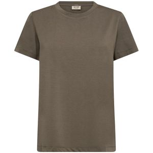 MOS Mosh, Dames, Tops, Groen, Maat: S Modal,