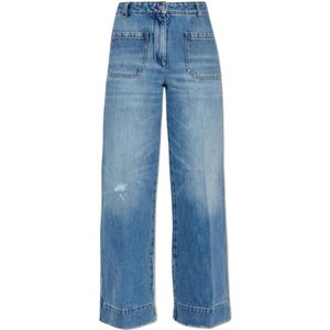 Victoria Beckham, Dames, Jeans, Blauw, Maat: W26 Katoen,