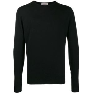 John Smedley, Heren, Truien, Zwart, Maat: 2XL Wol,