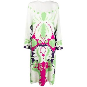 Valentino, Dames, Jurken, Veelkleurig, Maat: XS Zijde,