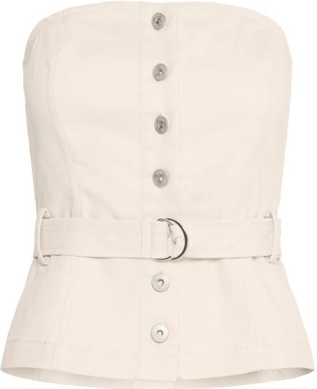 Ichi, Dames, Tops, Beige, Maat: S