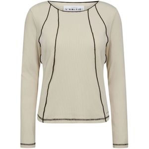 Haute L'Amitié, Dames, Tops, Beige, Maat: XS