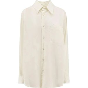 Lemaire, Dames, Blouses & Shirts, Wit, Maat: XS