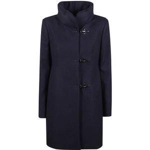 Fay, Dames, Mantels, Blauw, Maat: M Wol,