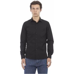 Baldinini, Heren, Overhemden, Zwart, Maat: L