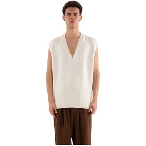 Seven Gauge, Heren, Truien, Wit, Maat: L