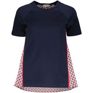 Herno, Dames, Tops, Blauw, Maat: 2XS Katoen,