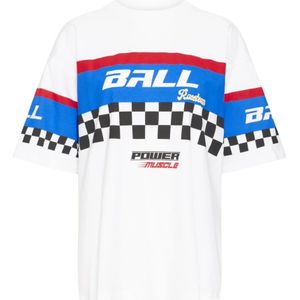 Ball, Dames, Tops, Wit, Maat: XL Katoen,