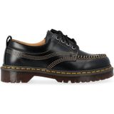 Dr. Martens - Lowell - Leren Moc Toe Schoenen - Zwart - Analine Leer - Gewatteerde Kraag